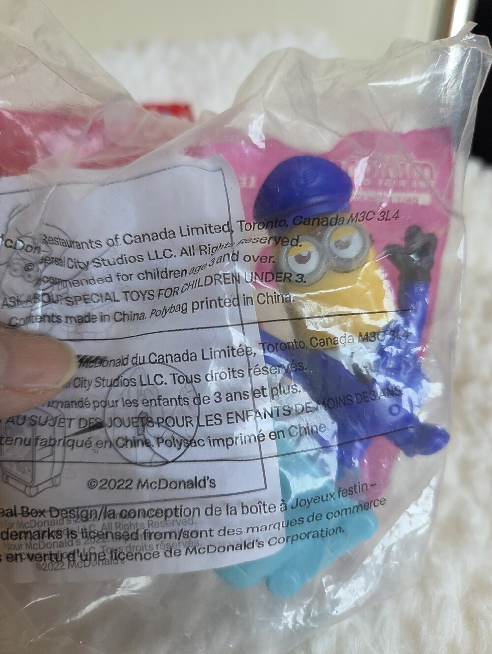 McDonald's Minions Happy Meal Toy